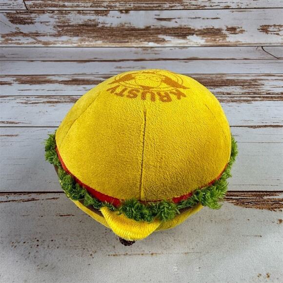 The Simpsons Krusty Burger Plush Toy Small 6-14 in Yellow - Picture 4 of 5
